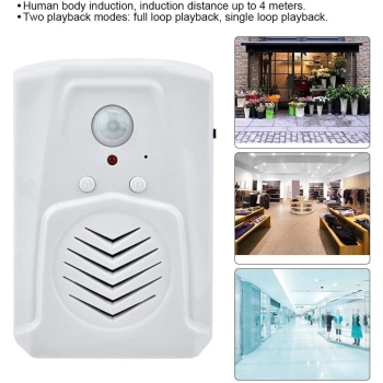 Bezprzewodowy czujnik ruchu PIR dzwonek powitalny alarm USB [22240000401]